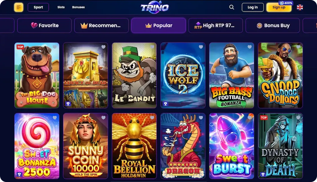 trino casino games